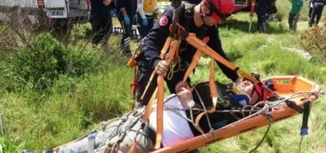 Antalya’da kanyona düşen vatandaştan tuhaf talep: Kendi yöntemlerimle yapmak istiyorum