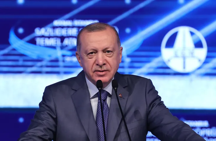 Türkiye'ye çağ atlatacak dev proje Kanal İstanbul! Vatandaş akın etti! Başkan Erdoğan'a sevgi seli