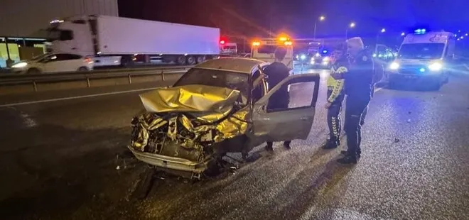 Osmaniye’de otomobil takla attı: 1 yaralı