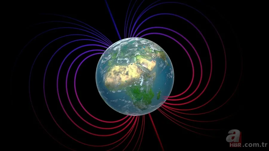 Dünyanın içinde ilk kez görüldü: Manyetik alanı etkiliyor 2