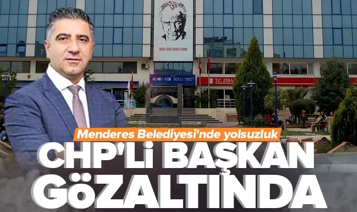 CHP’li Menderes Belediye Başkanı Mustafa Kayalar ve CHP’li meclis üyesi gözaltında