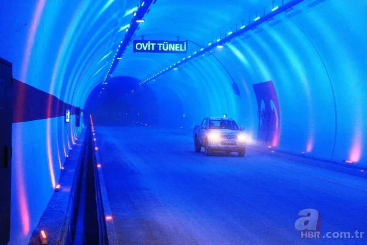Ovit Tüneli ile yılda 15,5 milyon lira tasarruf sağlanıyor! 2023’te hedef 770 kilometre
