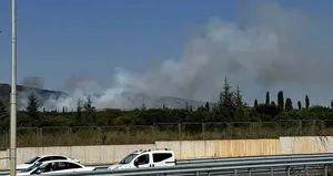 Tuzla’da askeri alanda yangın! Dumanlar yükseliyor