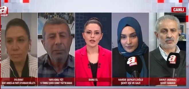 Şehit aileleri ve gazilerin Türkkan tepkisi giderek büyüyor! Kahramanların aileleri A Haber’de