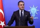 Ömer Çelik’ten  Özgür Özel’e tepki