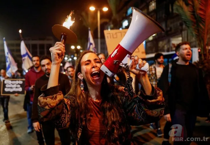 İsrail’de öfke büyüyor: On binlerce İsrailli Netanyahu hükümetine karşı meydanlara akın etti