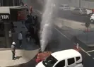 İSKİ çalışmasında su borusu patladı