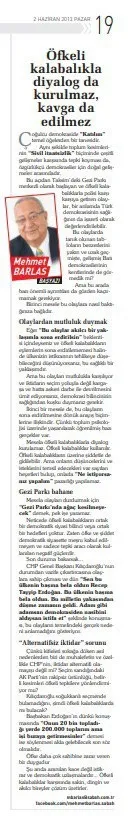Vesayet odaklarına ve milli irade düşmanlarına karşı hep dik durdu! İşte Mehmet Barlas'ın o dönemlere ışık tutan yazıları - 3
