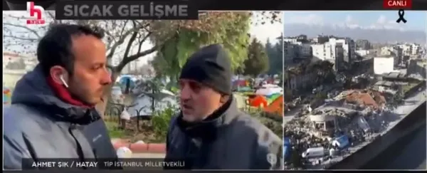 TİP’li Ahmet Şık Halk TV canlı yayınında devlete isyan çağrısında bulundu