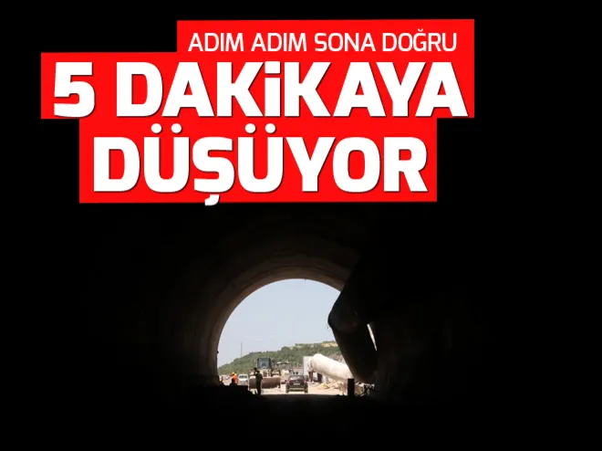 Kazdağları rampaları 5 dakikada geçilecek