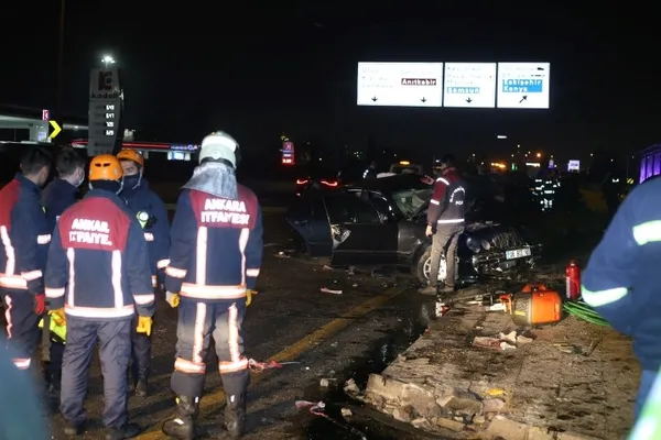 Ankara’da zincirleme kaza: 1 ölü 5 yaralı - 1