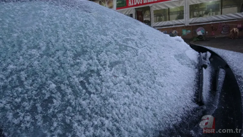 Son Dakika... İstanbul'da beklenen kar yağışı başladı! 13