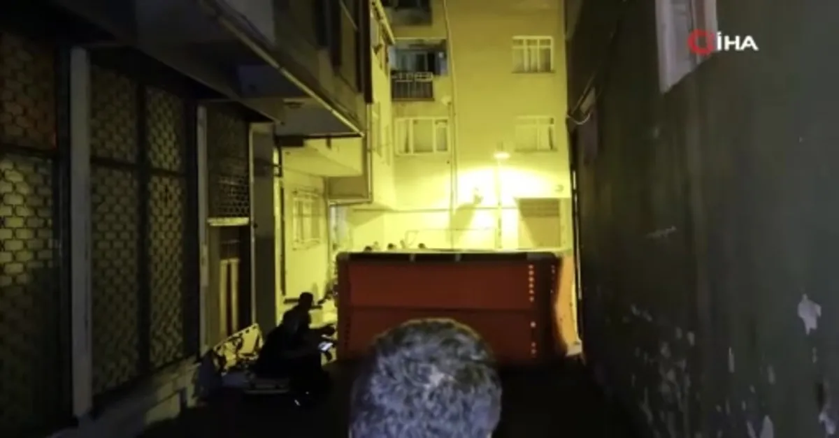 Zeytinburnu'nda intihar girişimi