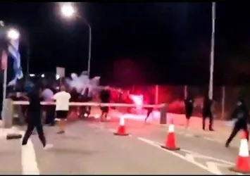 Son dakika: Rumlardan alçak tahrik! Sınırda yangın çıktı