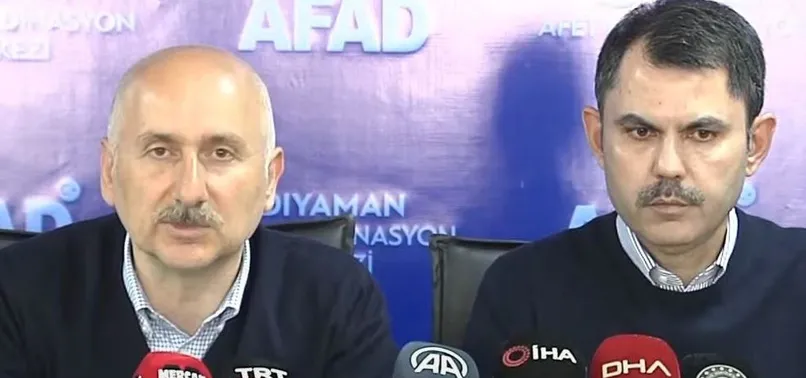 Deprem bölgesinin yeniden inşası! Çevre, Şehircilik ve İklim Değişikliği Bakanı Murat Kurum: 2 ay içinde 244 bin konutun temeli atılacak