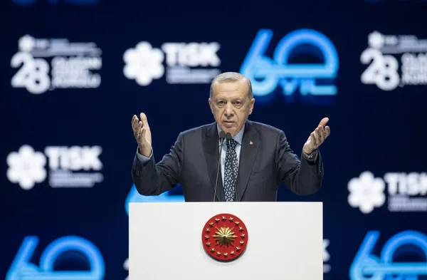 Son dakika: Başkan Erdoğan'dan TİSK 28. Olağan Genel Kurulu'nda önemli açıklamalar | Asgari ücret ve enflasyon mesajı - 8