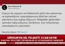 Bakan Albayraktan Giresun paylaşımı: Devletimiz tüm imkanlarıyla vatandaşlarının yanındadır