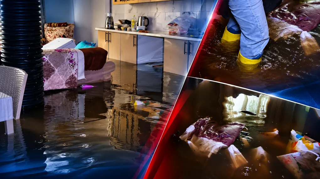 Sakarya'da sel felaketi: Evler sular altında