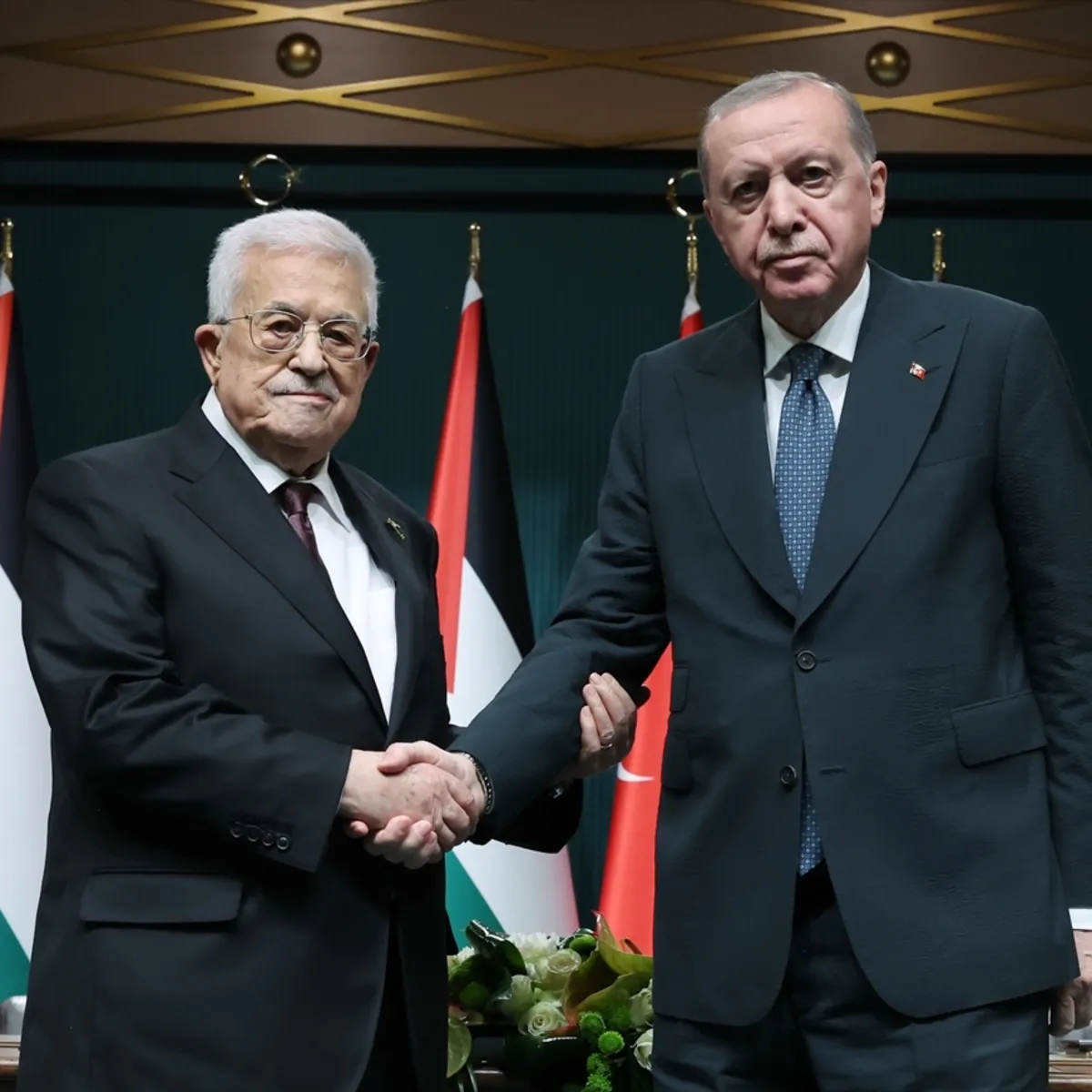 Külliye'de Filistin Zirvesi! Erdoğan ve Netanyahu'ya Sert Mesaj: 'Asla Müvafak Olamayacak'