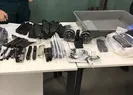İstanbul Havalimanında çok sayıda silah parçası ele geçirildi