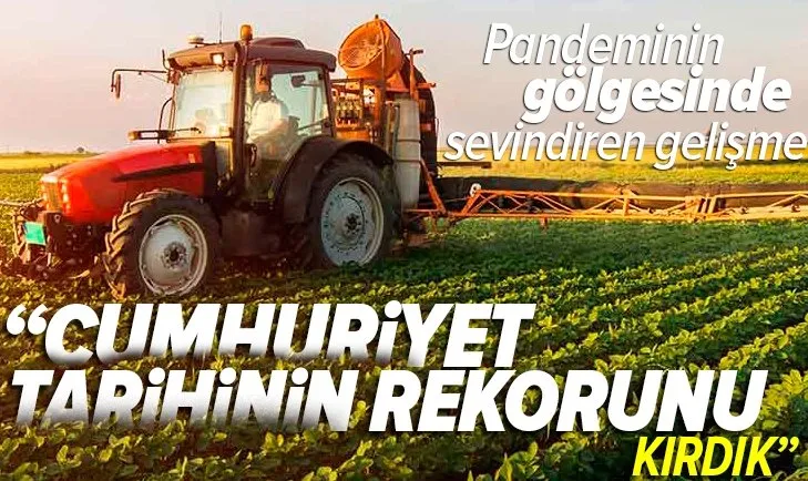Son dakika | Tarım ve Orman Bakanı Bekir Pakdemirli açıkladı: Cumhuriyet tarihinin rekorunu kırdık