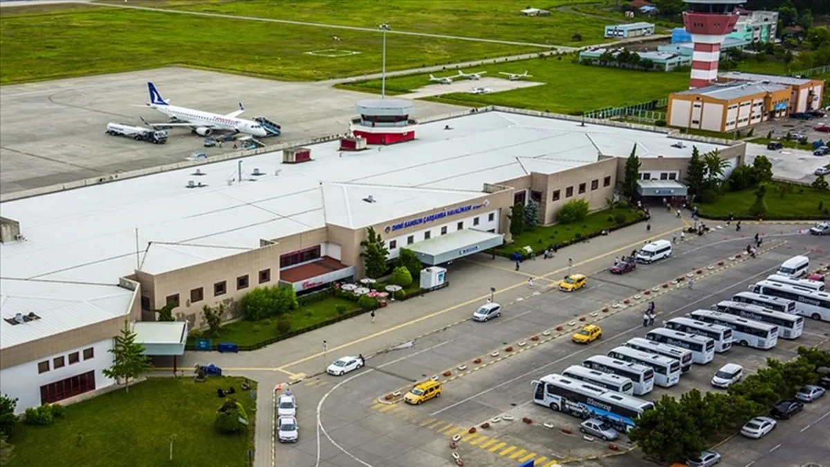 Samsun Çarşamba Havalimanı 7 ayda 875 bin 939 yolcuya hizmet verdi