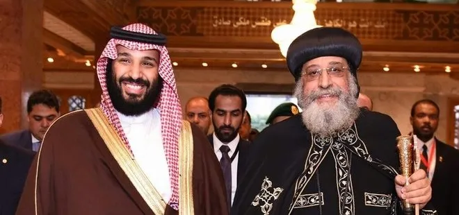 İlk kez Suudi bir kraliyet mensubu Kıpti Kilisesini ziyaret etti