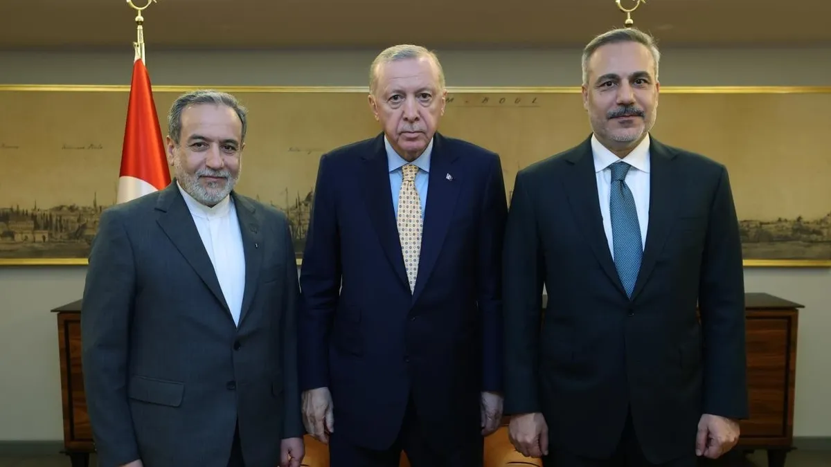 Türkiye bölgesel istikrar için devrede! Başkan Erdoğan Arakçi'yi İstanbul'da kabul etti