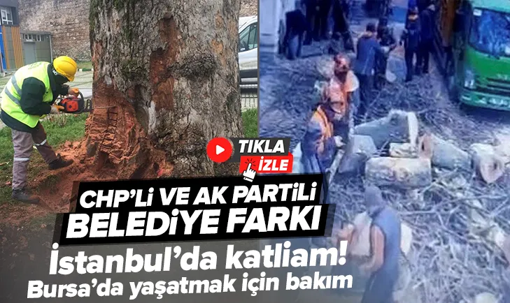 CHP’li ve AK Partili belediye farkı