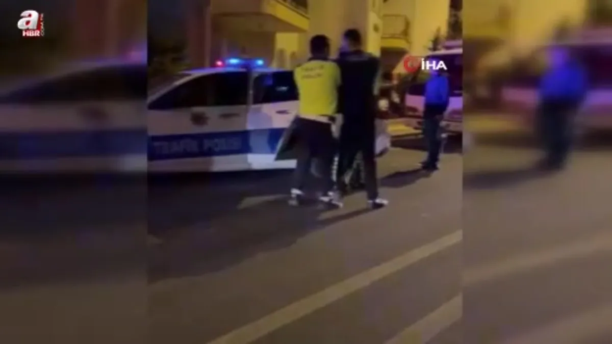 Alkollü minibüs sürücüsü kaçtı ama yakalandı: Ehliyetine el konulurken, 43 bin TL ceza kesildi