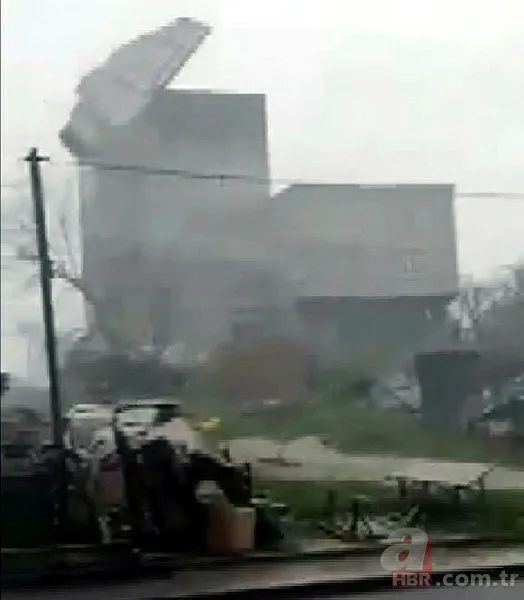 İstanbul'da lodos kabusu: Dehşeti yaşadılar! Can pazarı kamerada 13