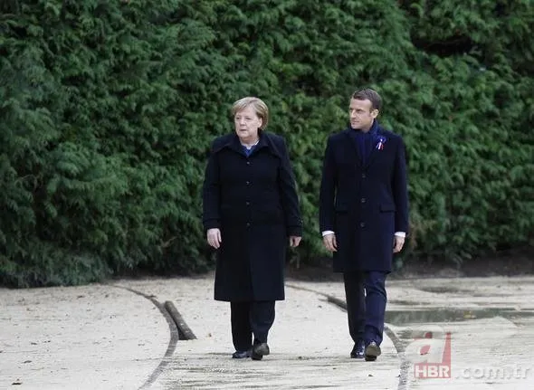 Merkel ve Macron’u utandıran anlar