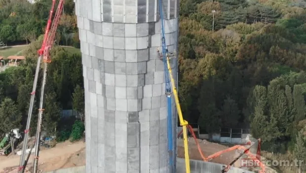 Çamlıca Kulesi'nde geri sayım başladı! Son parçaları yerleştiriliyor... 10