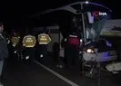 Otobüs kazası: 1 ölü 13 yaralı