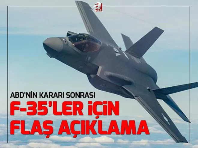 Başbakan Yıldırımdan F-35 açıklaması