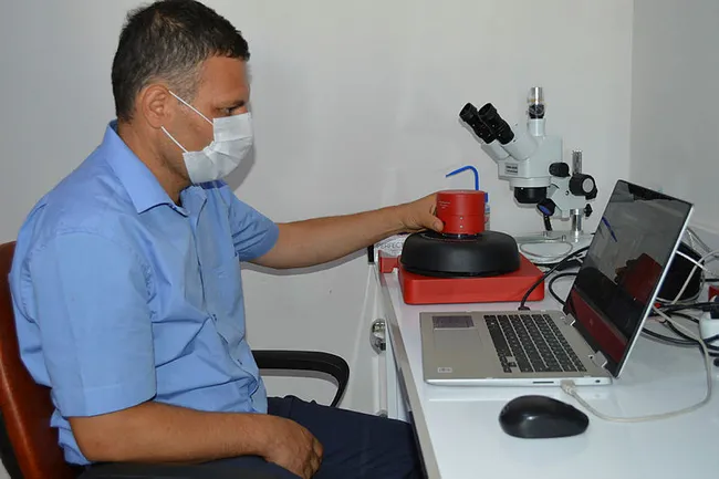 Fırat Üniversitesi'nde koronavirüs ilk kez 3 boyutlu görüntülendi! - 1