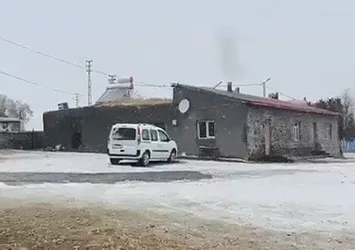 Kars'ın yüksek kesimlerinde kar yağışı