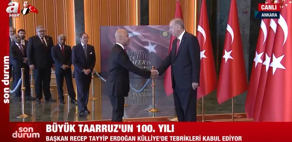 Başkan Erdoğan Büyük zaferin 100. yılında bir ilke imza attı! Devlet Mezarlığı ve Anıtkabir’e ziyaret