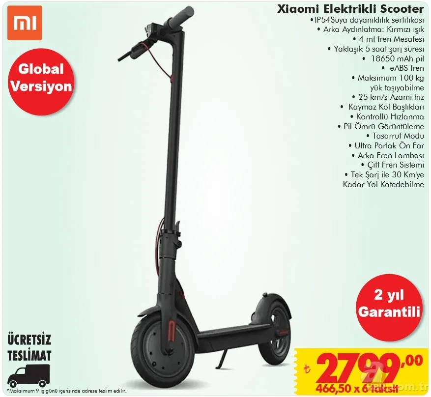 ŞOK aktüel 27 Haziran kataloğu: Xiaomi Elektrikli Scooter dikkat çekiyor! İşte ŞOK hafta sonu indirimleri 2