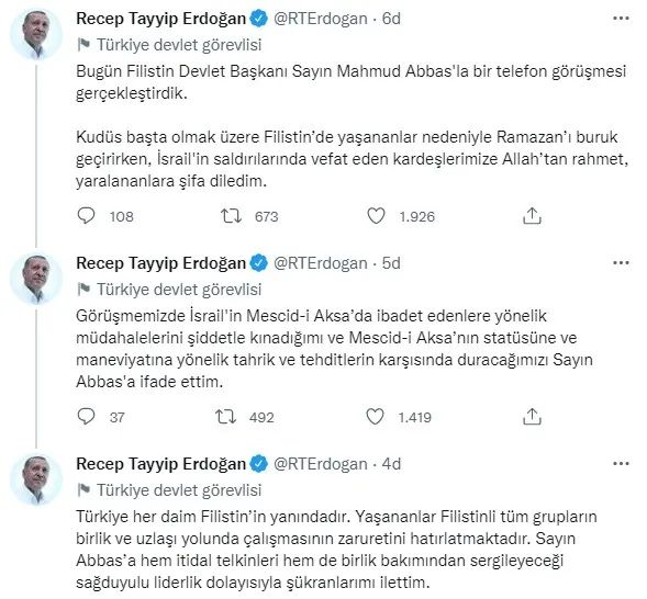 baskan-erdogan-filistin-devlet-baskani-mahmud-abbas-ile-gorustu-1650210154178.jpg Başkan Erdoğan Filistin Devlet Başkanı Mahmud Abbas ile görüştü: İsrail'in Mescid-i Aksa'ya saldırılarını kınıyorum - 2
