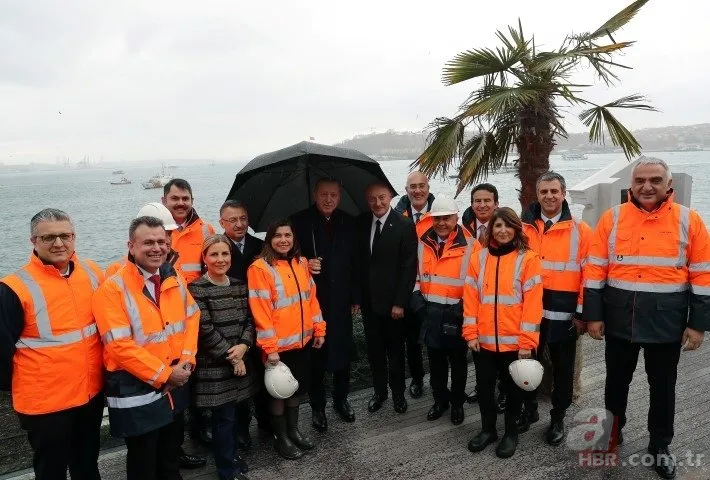 Başkan Erdoğan Galataport projesini yerinde inceledi