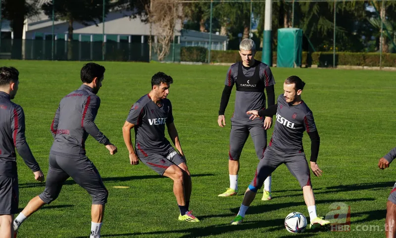 Trabzonspor'un yeni transferi Kouassi ilk idmanında 10