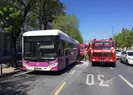 Fatih’te İETT otobüsünde yangın