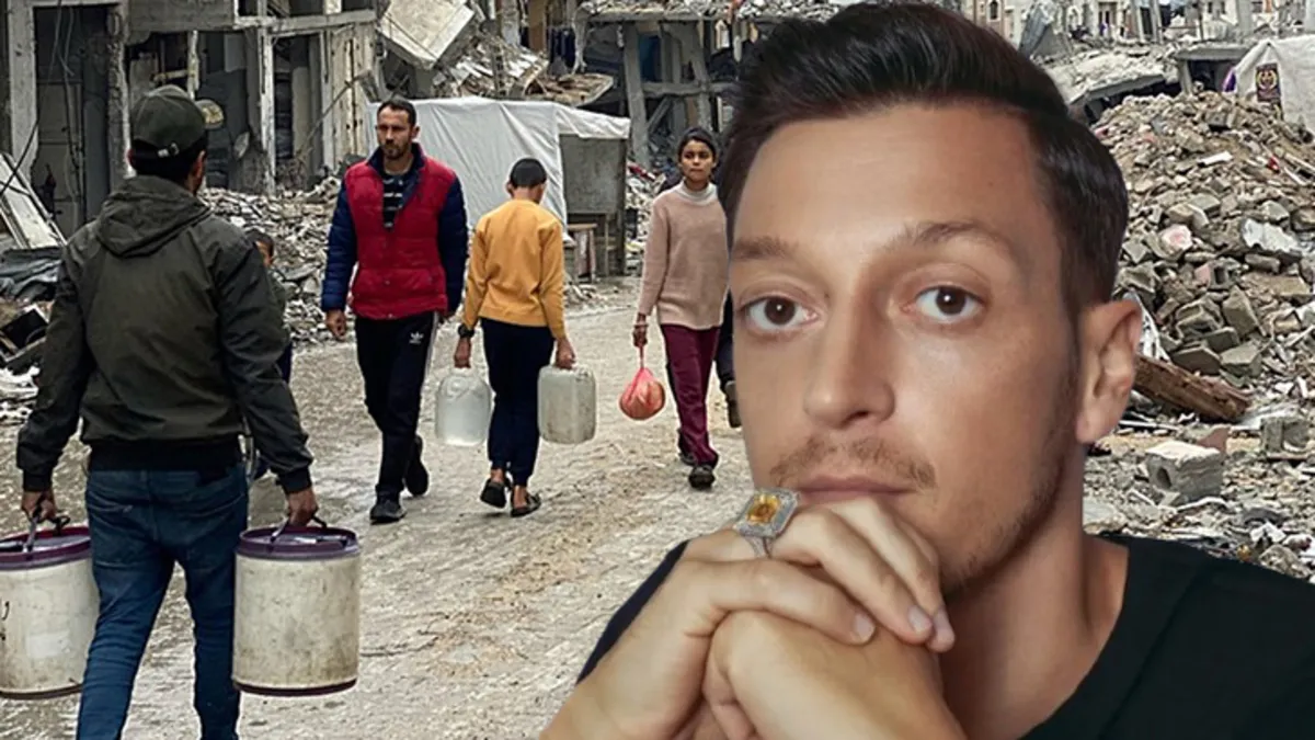 Mesut Özil'den Gazze tepkisi: "Bu sessizliğe razı değiliz"