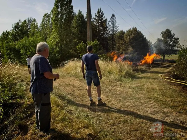 Fransa’da askeri alanda çıkan yangın 3 gündür kontrol altına alınamadı