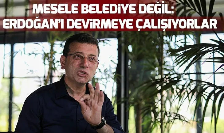 Mesele belediye deÄil!