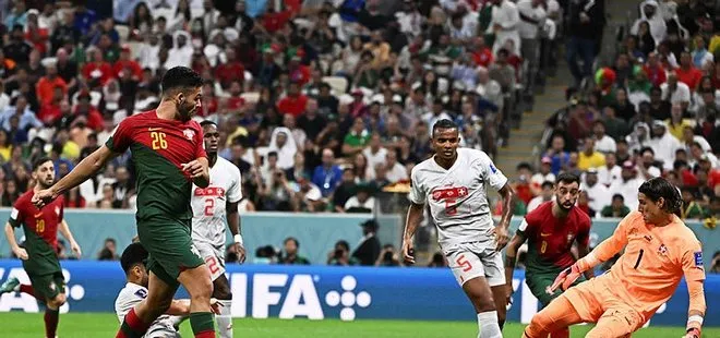 Portekiz İsviçre’yi 6-1 yenerek Dünya Kupası’nda çeyrek finale çıktı