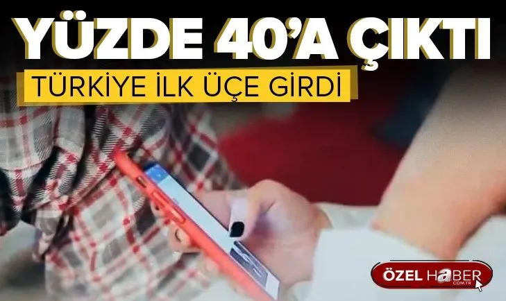 Telefonda geçirilen süre yüzde 40 arttı! Türkiye ilk üçe girdi