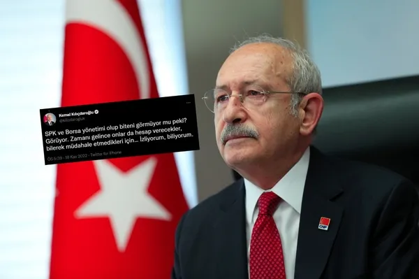 Kılıçdaroğlu’ndan yeni tehdit: Bu kez rekor üstüne rekor kıran borsa ve SPK’yı hedef aldı
