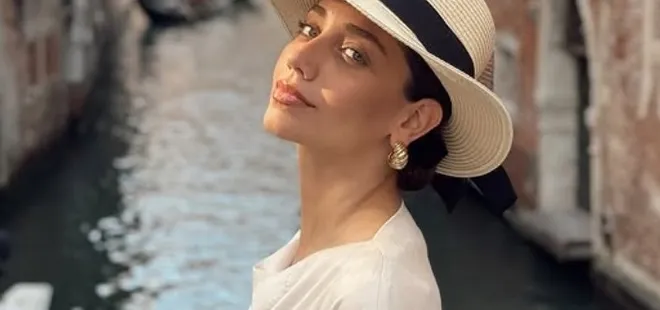Özge Özacar’ın Venedik pozlarına beğeni yağdı